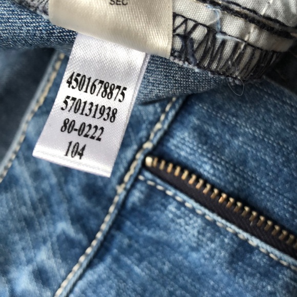 WHBM Light Wash Skinny Ankle Zip Jeans Size 8 - Picture 13 of 14